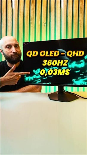 Mejor MONITOR GAMING 🏆 Dell Alienware AW3225DF QD-OLED - 360Hz - QHD -True Black 400 #monitorgaming