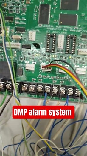 DMP alarm system cable wiring #DMP #alarm #dmpalarmsystem #singapore