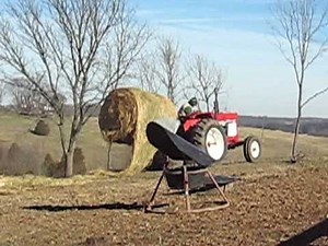 Hydraulic Round Bale Unroller