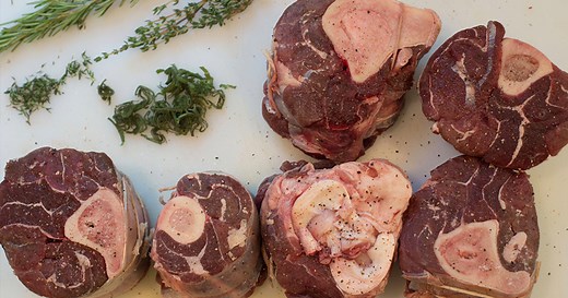 Braised Venison Shanks Osso Buco