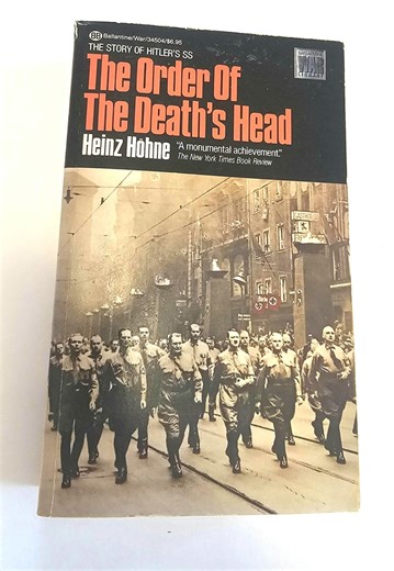 The Order of Death Head Heinz Ballantine, Vintage Book, WWII Book on Hitlers SS - Etsy