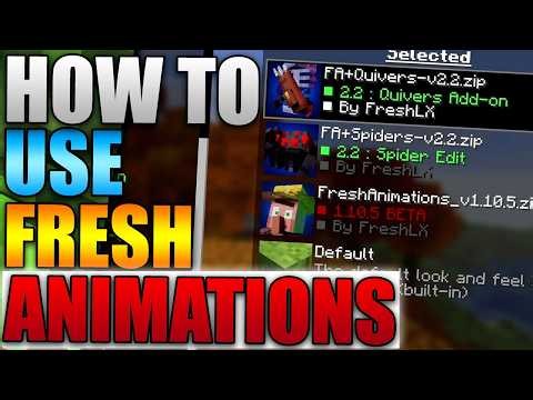 How To Use Fresh Animations Minecraft - Minecraft Fresh Animations (Easy Guide 2026)