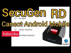 How To Installation Secusen Rd Sarvice In Android Mobile | Secugen Machine Ko Canect Mobile Me