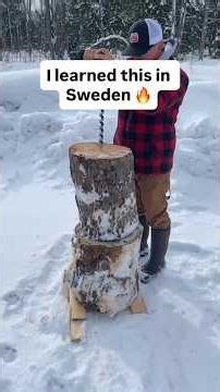 🔥 This ONE Log Campfire Burns All Day | Easy Fire Hack