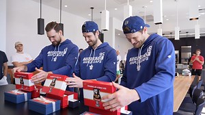 Everyone was on hand to see these familiar faces get their 2024 Stanley Cup Championship rings! Congrats OEL, Stevie, and Stolie! | Florida Panthers
