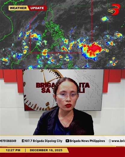 BRIGADA BALITA SA TANGHALI LOCAL - DECEMBER 18, 2025 with BRIGADA JULIUS MODING & BRIGADA RHEZA CATAHAN In The Heart of Changing Lives sa 107.7 Brigada News FM Dipolog City #BrigadaPH #BrigadaNewsFMDipolog TEXTLINE: 0912-950-2069, 0975-136-6049 LISTEN VIA: 📻 107.7 MHz ⓕ FB Page: www.facebook.com/1077bnfmdipolog www.facebook.com/brigadanewsfmdip TikTok: www.tiktok.com/@brigada.news.fm.d YouTube Channel: @BrigadaNewsPhilippines 🌐 www.brigadanews.ph 🌐 www.brigada.ph | 107.7 Brigada Dipolog City