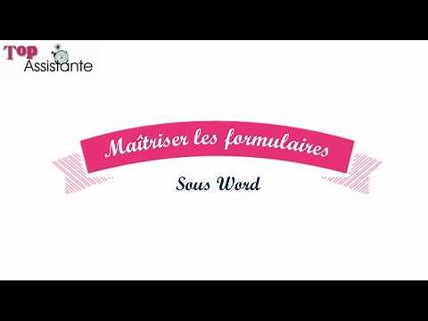 Faciliter le remplissage de vos documents Word : le mode formulaire