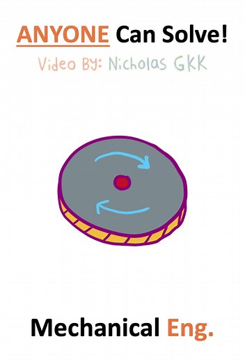 How To Solve ROTATIONAL Motion & Angular Speed Problems In 30 Seconds!! #Mechanical #Engineering #Physics #Math #NicholasGKK