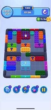 Color Block Level 259 GAME walkthrough