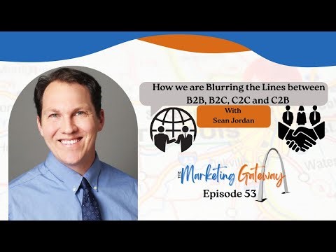 How we are Blurring the Lines between B2B, B2C, C2C and C2B (EP 053 - The Marketing Gateway Podcast)