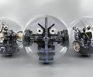 LEGO Sphere Robots That Roll Like BB-8
