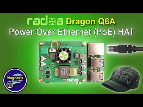 Dragon Q6A 25W PoE HAT Setup Guide + Fan Stress Test