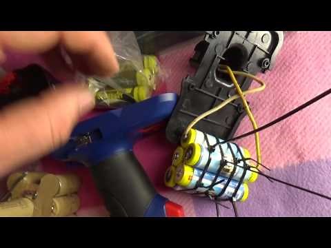 How to replace Cordless Drill battery cells