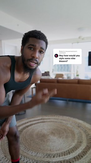 Replying to @mousemezzrow lil casual Nike Blazer fit for during the day 👟. #nike #nikeblazers #blazers #springoutfit #ootd #mensfashion