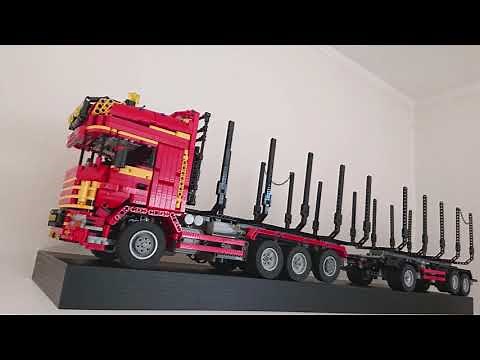 LEGO Technic SCANIA L164 V8 8x2 wood truck