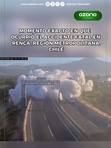 Accidente fatal en Renca: Explosión de camión de Gasco