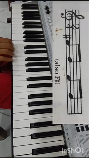 How to play sharp sign in piano#On The Teeter Totter#song#pianolesson #piano #music