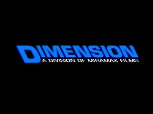 Dimension Films logo (1992; Early Variant; Homemade)