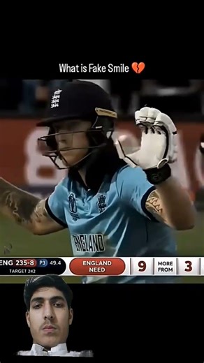 Kane Williamson Smiling in Last Over | 2019 World Cup Final Dramatic Moment #cricket #New Zeland