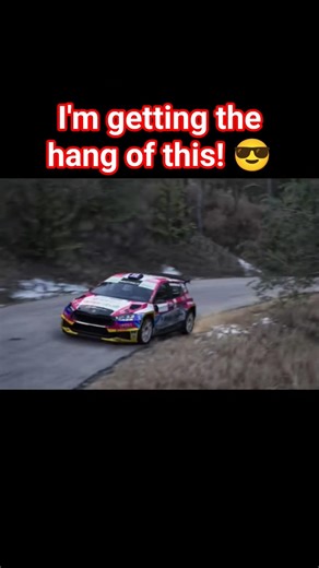 I crash as soon as I feel that I am getting good at rally racing! #shorts