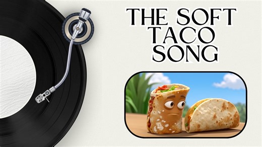 Wally is passionate about—well, everything. So of course he has a strong opinion about one of life’s great food conspiracies: soft tacos are just burritos in disguise. He even spent time he’ll never get back (and probably doesn’t regret) making a song and video to expose the truth—that the only real difference is how they’re folded. One day, the world will recognize him for what he truly is: a fearless food philosopher... and a truth-teller! | The Wally Show