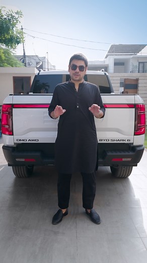 256K views · 5K reactions | My NEW CAR is Pakistan's LARGEST POWER BANK! #byd #bydshark6 #reviewspk #tech #shorts | Reviews PK | Facebook