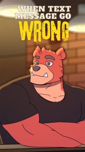 Kambal Lee on Instagram: "When text message Go Wrong ✉️ . . . . The original sound (from Key and Peele). #reels #explore #funny #animation #artreel #fyp #cute #fypシ #originalcharacter #artist #artistreels #lol #shorts #artchallenge #yaoi #ocart #originalcharacter #oc #bara #cartoon #furry #furry #animationart #anime #cartoon #furries #bear #meme #memes"