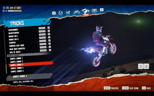 【MX Nitro】氮气摩托——全特技一览