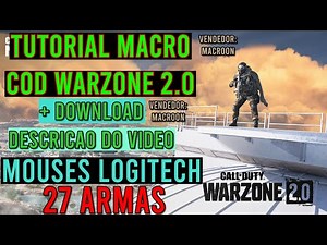TUTORIAL MACRO COD WARZONE 3 - MOUSES LOGITECH