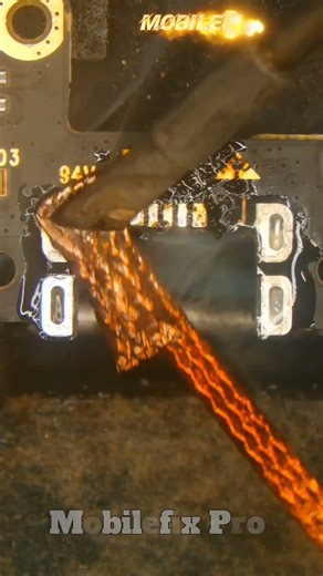 Charging port change.......#smartphone #problemfix #repair