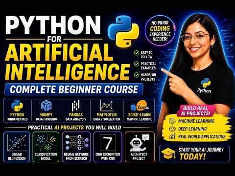 Python for Artificial Intelligence | Complete Beginner Course