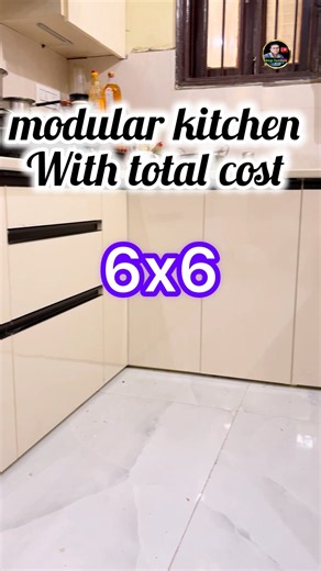 Latest 6x6 modular kitchen with price | 6x6 kitchen design with price #kitchendesigner