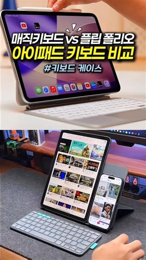 Magic Keyboard vs. Flip Folio, it really comes down to work style.