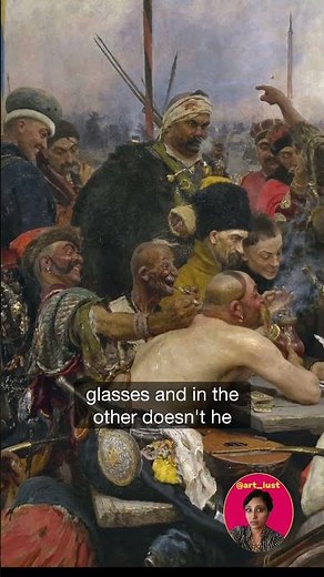 Reply of the Zaporozhian Cossacks by Ilya Repin