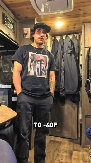 Sorta-Homeless on Instagram: "Prepping For Winter Living In My Trailer 🥶 . #trailer #winter #rv #camping #vanlife"