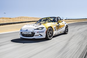 Taking the Plunge: A Miata Cup Car, The Corkscrew, and Two Racing Lines
