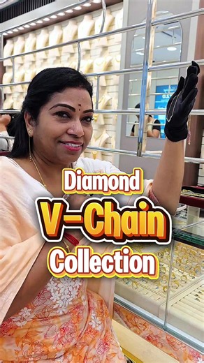 Diamond V-Chain Collection — Elegant Diamond Necklaces & Rings