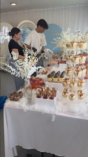 Dreamy dessert buffet by Fingerfood Frankfurt! 🧁 #dessertbuffet