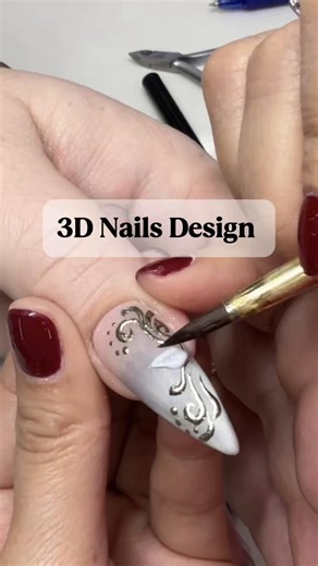 3D Nail Design, Done with Elegance ✨ Soft sculpted details, delicate dimension, and a clean, refined finish. This 3D design isn’t about being loud — it’s about texture, balance, and luxury you can feel in every detail. Where artistry meets precision 💎 📍 B&T Nails Spa 2424 Greenhouse Rd, Houston, TX 77084 📞 Book appointment :(832) 321-4997 #3DNails #3DNailDesign #LuxuryNails #ElegantNails #HoustonNails