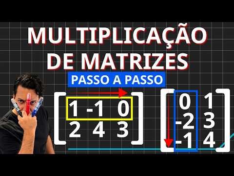 Como multiplicar matrizes sem errar! (Passo a Passo)