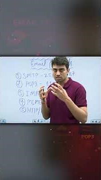 UGC NET ICT Unit 8 | Email Protocols Explained | SMTP POP3 IMAP MIME HTTP HTTPS Ports