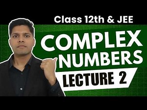 Complex numbers - Triangle Inequality, Rotation, Roots of Unity | JEE Maths (Class 12) | Lecture 2
