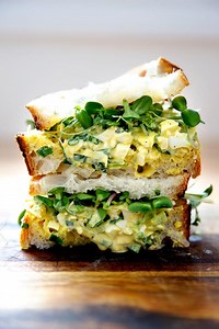 The Best Egg Salad Sandwich | Alexandra's Kitchen