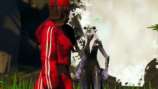 🤍 Ruby is approached by Etheria, Ruby refuses to leave, Etheria Reveals Ruby’s Shadowy Fate. 🖤 #fortnite #fyp #foryoupage #shadowseries #ruby