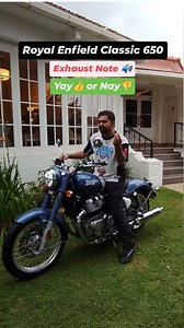 31K views · 74 reactions | Royal Enfield Classic 650 - Exhaust Note  #royalenfieldclassic650 #exhaust #exhaustnote #bikeofinstagram #explorepage #fyp #bikestagram #bikes | BikeDekho | Facebook