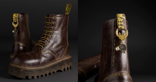 Modeling & Texturing a Pair of Dr. Martens Boots with Blender