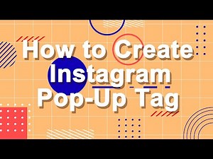 How to Create Instagram Pop Up Tag | Instagram Tag | Video Animation
