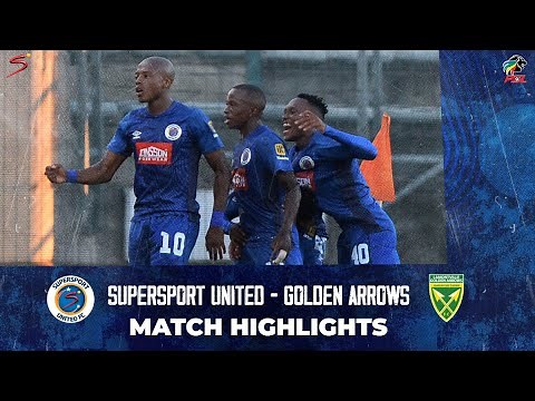 DStv Premiership | Supersport United v Golden Arrows | Highlights
