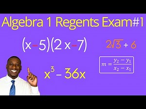Algebra1 Regents Exam Questions Every Student Should Know