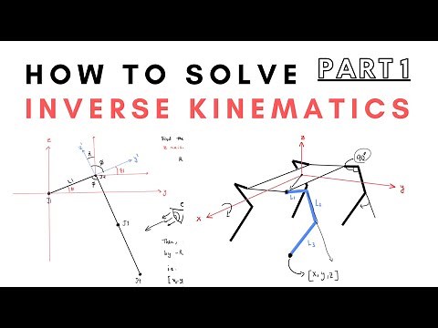 Part 1 - How to Solve Inverse Kinematics of a 4 Leg Robot